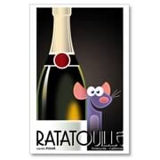 Ratatouille Wine Paper Giclee